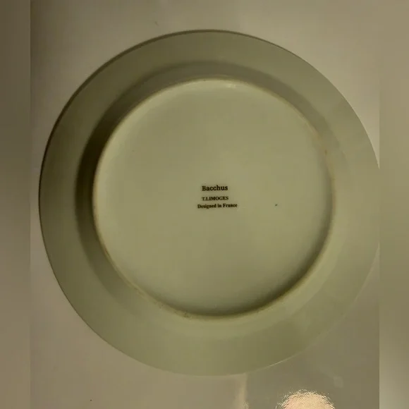 T.LIMOGES BACCHUS 7 ½” PLATE - Picture 2 of 3
